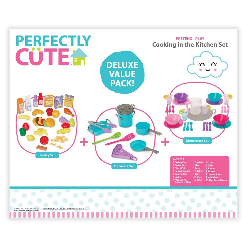 Perfectly Cute Cooking in the Kitchen 91pc Deluxe Value Pack