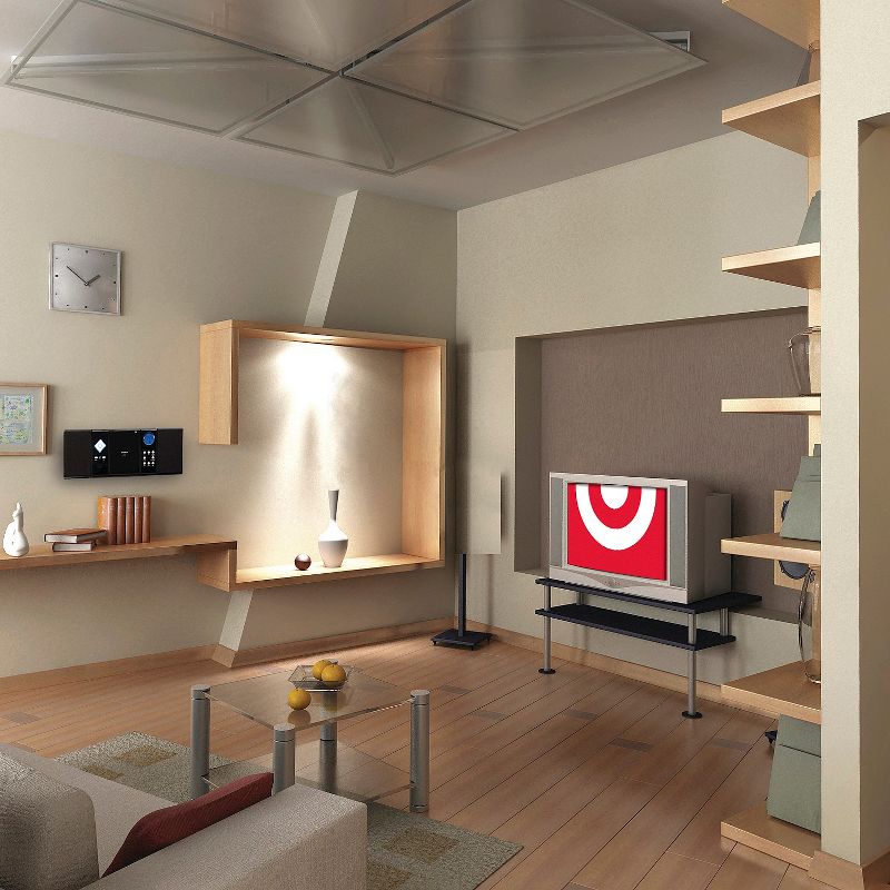 JENSEN Wall Mountable CD System with Digital AM/FM Stereo Receiver and Remote Control - Black (JMC-180B )