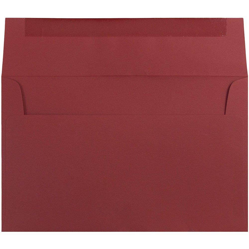JAM PAPER A10 Premium Invitation Envelopes - 6 x 9 1/2 - Dark Red - 50/Pack