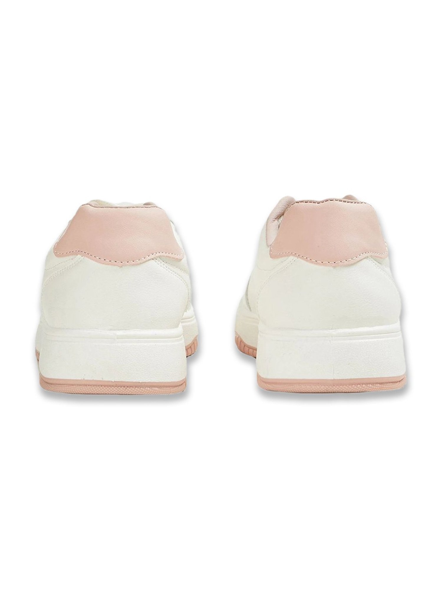 Ginger by Lifestyle Women's White Sneakers