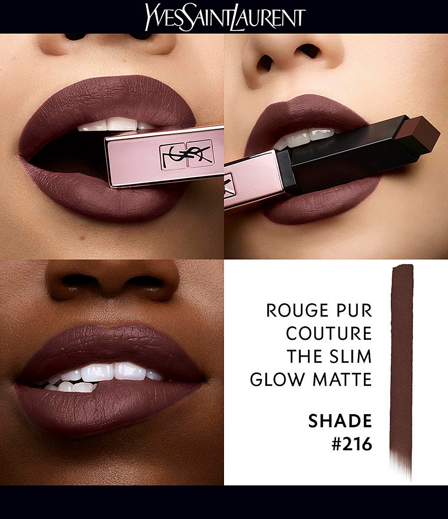 Yves Saint Laurent Beaute Rouge Pur Couture The Slim Glow Matte Lipstick