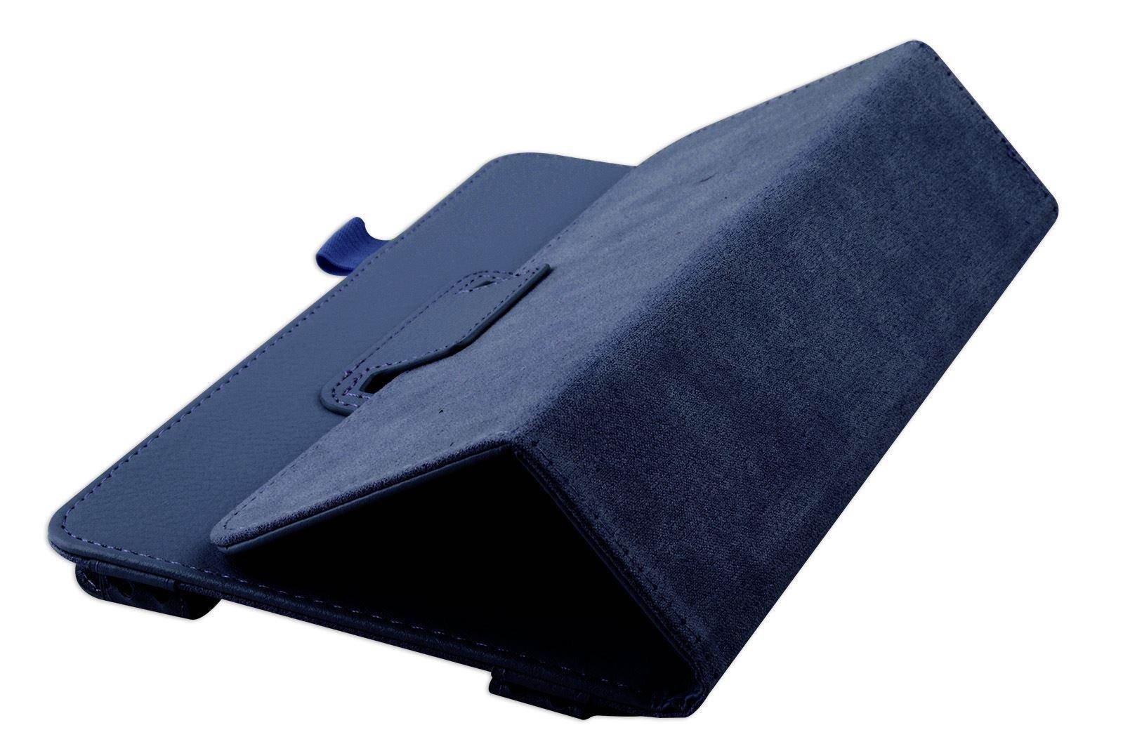 Hellfire Trading Magnetic PU Leather Case Cover for Samsung Galaxy Tab 4 8" T330 - Black