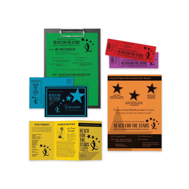 Astrobrights Cardstock Paper 65 lbs 8.5" x 11" 91398