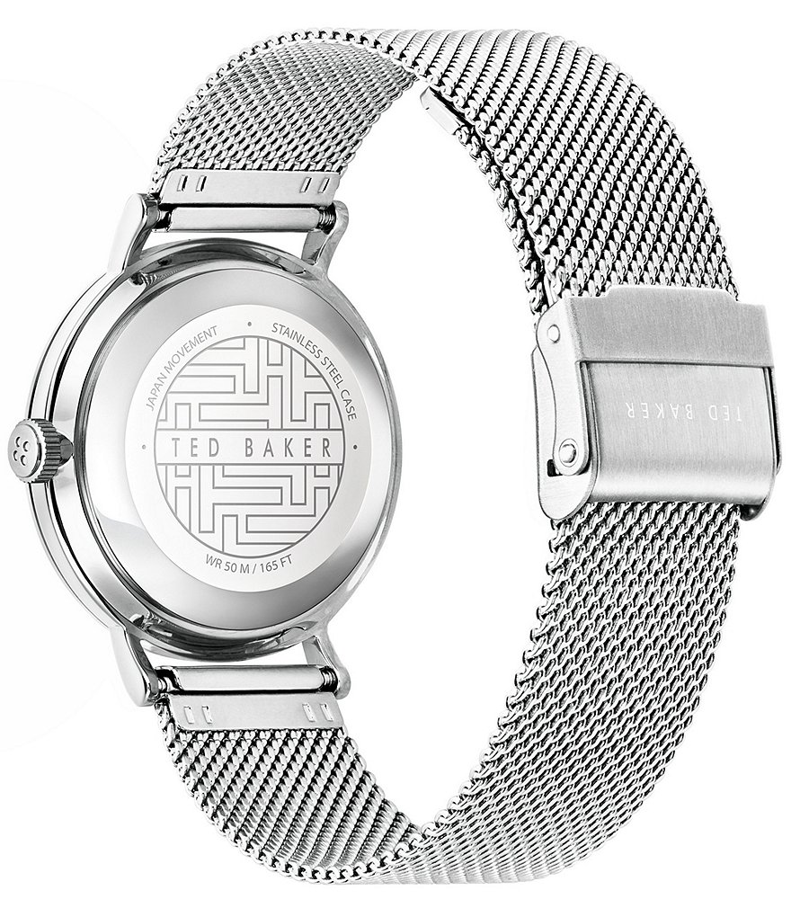 Ted Baker London Phylipa Peonia 3-Hand Mesh Bracelet Watch