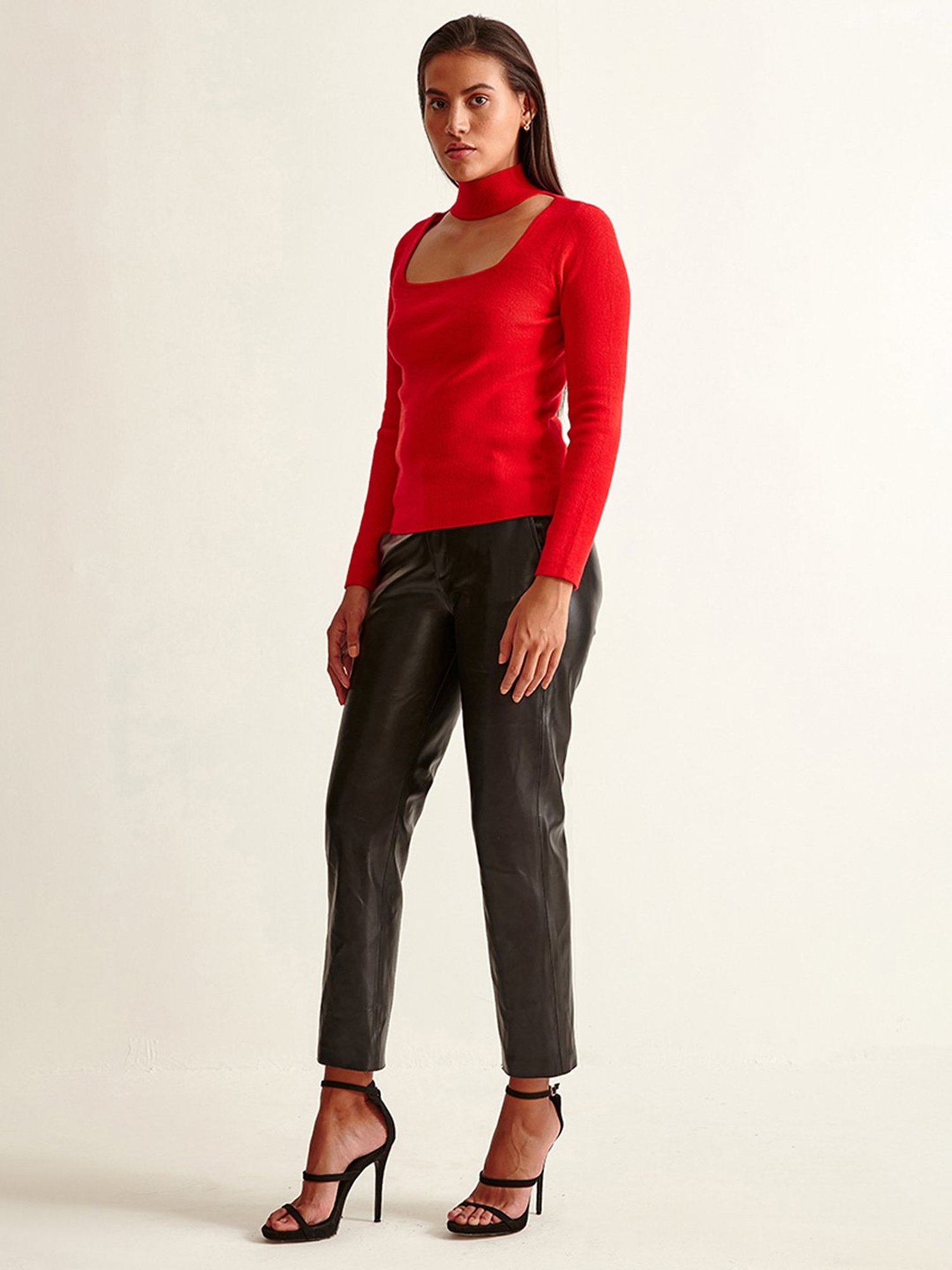 Cover Story Red Sweater