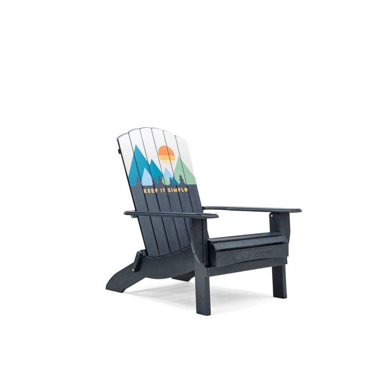 Adirondack Folding Chair Blue - Life is Good