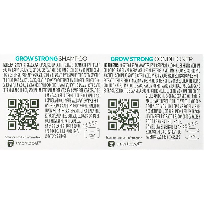 Garnier Fructis Active Fruit Protein Grow Strong Fortifying Shampoo & Conditioner Twin Pack - 24.5 fl oz