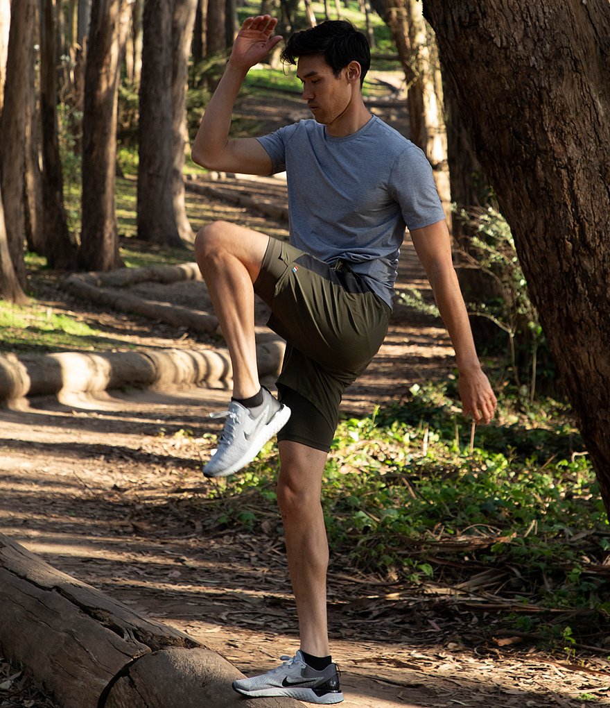 Fourlaps Command Training 7#double; Outseam Stretch Shorts