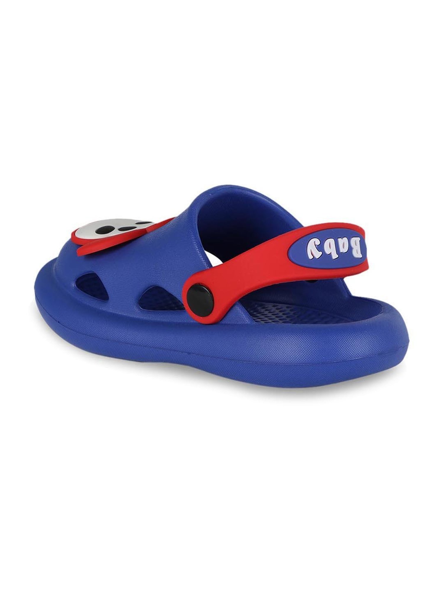 Passion Petals Kids Blue Sling Back Clogs