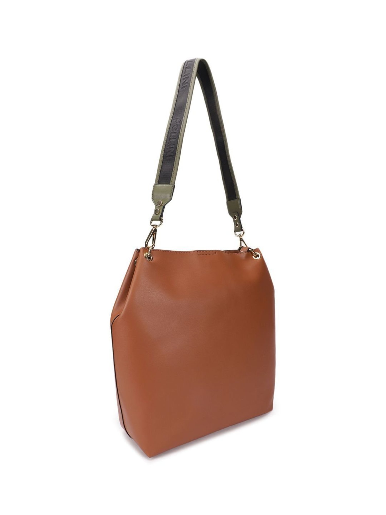 Pollini Brown Large Shoulder Bag