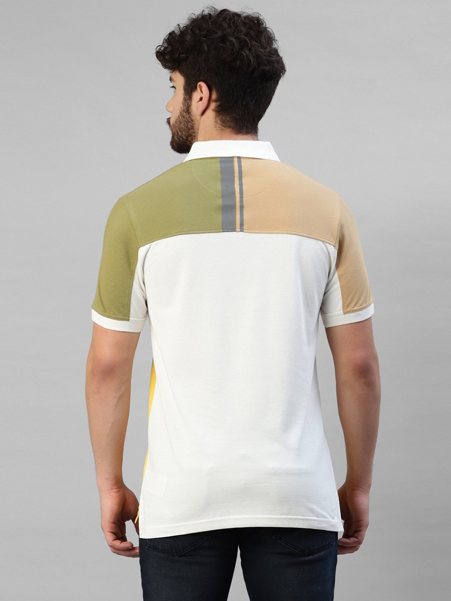 Royal Enfield Yellow Regular Fit Polo T-Shirt