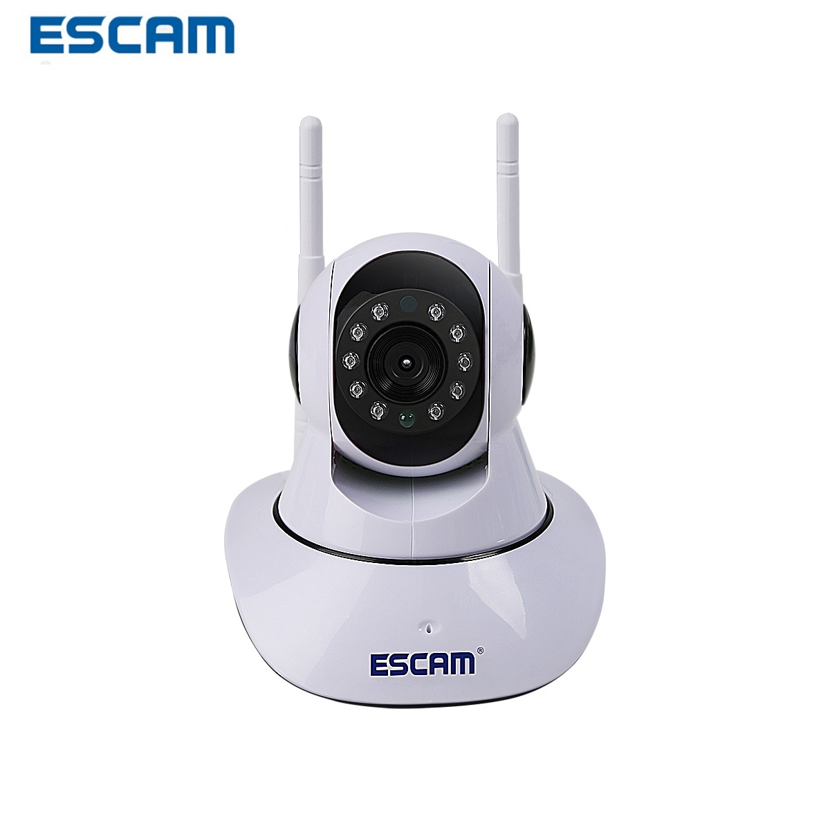 ESCAM G02 Dual Antenna 720P Pan/Tilt WiFi IP IR Camera Support ONVIF Max Up to 128GB Video Monitor