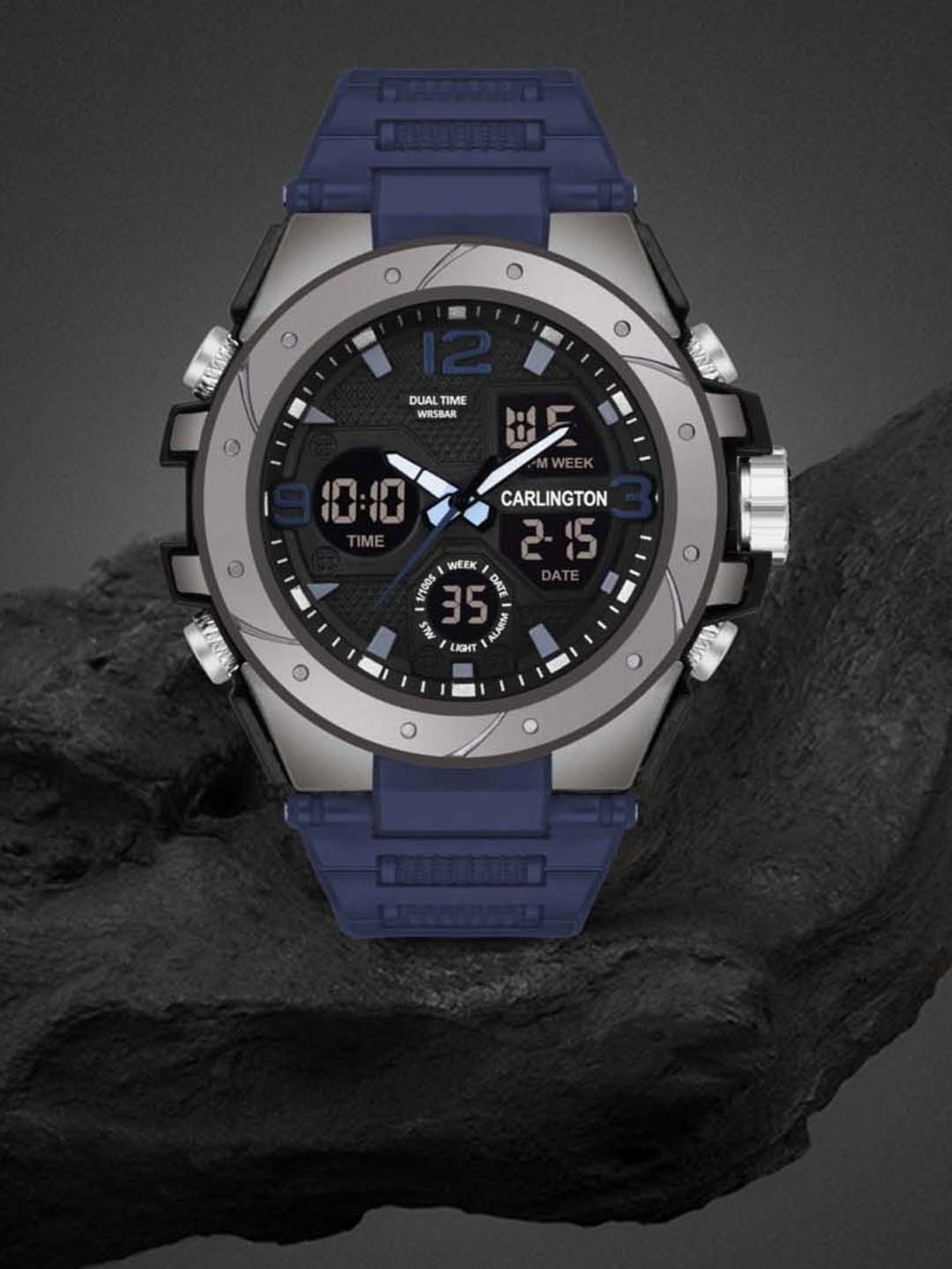 CARLINGTON Endurance 9105 Analog-Digital Watch for Men