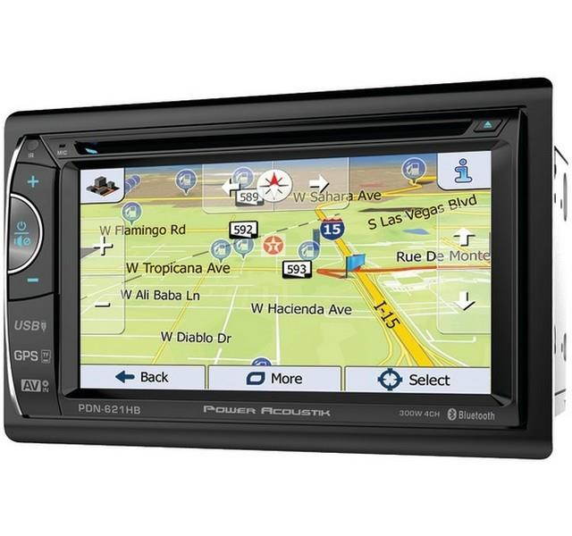 Power Acoustik Pdn-621hb 2din Dvd Incite Gps 6.2in