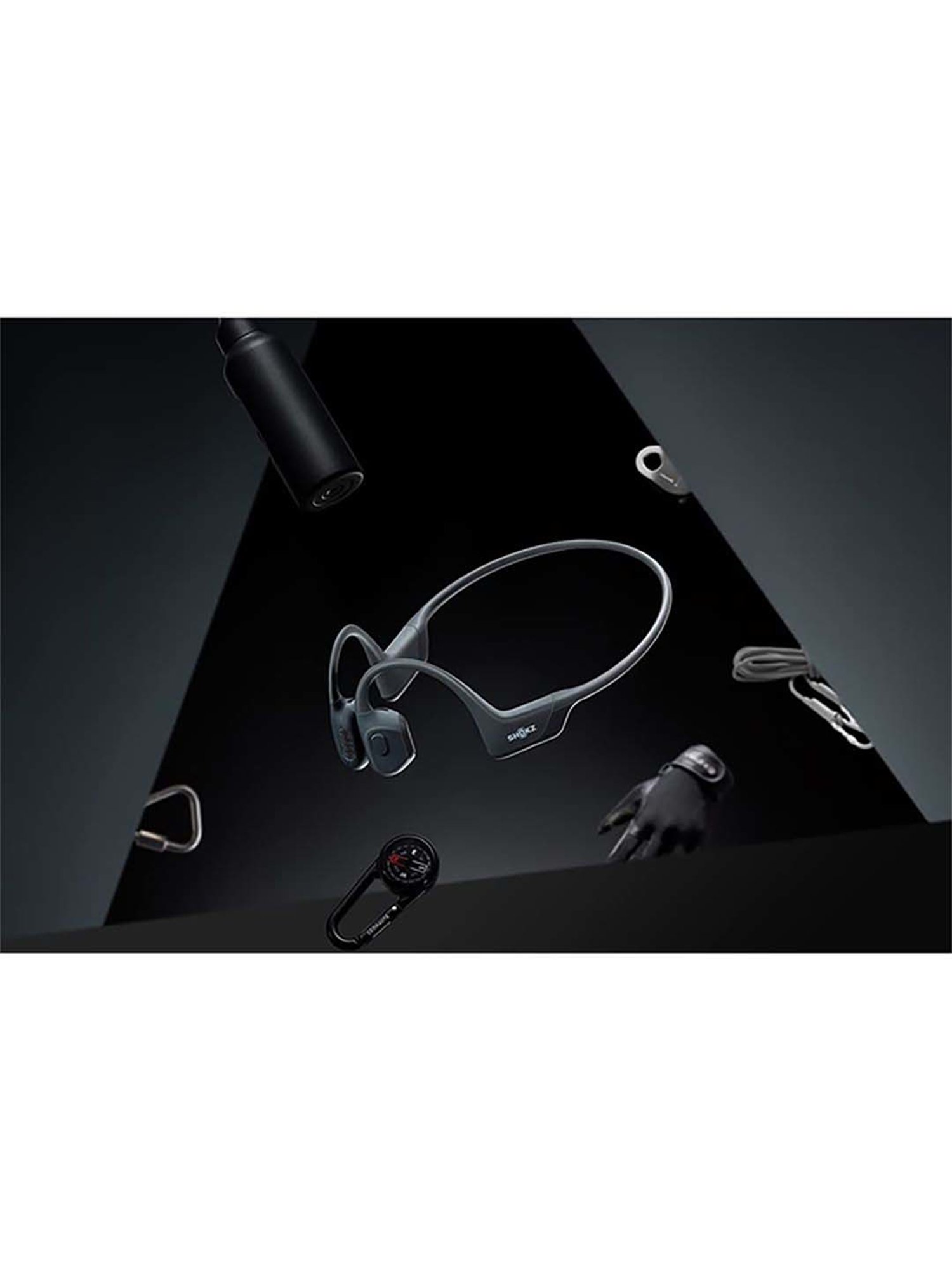 Shokz OpenRun Pro Open-Ear Bluetooth Bone Conduction Sport Headphones (Black)