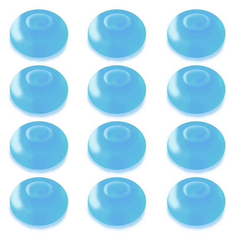 12ct Battery Operated Floating Blimp LED Lights Blue