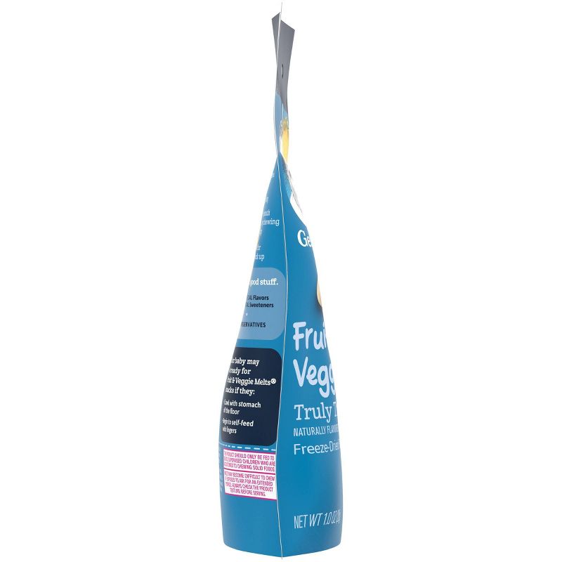 Gerber Crawler Fruit & Veggie Melts Truly tropical Blend Baby Snacks - 1oz