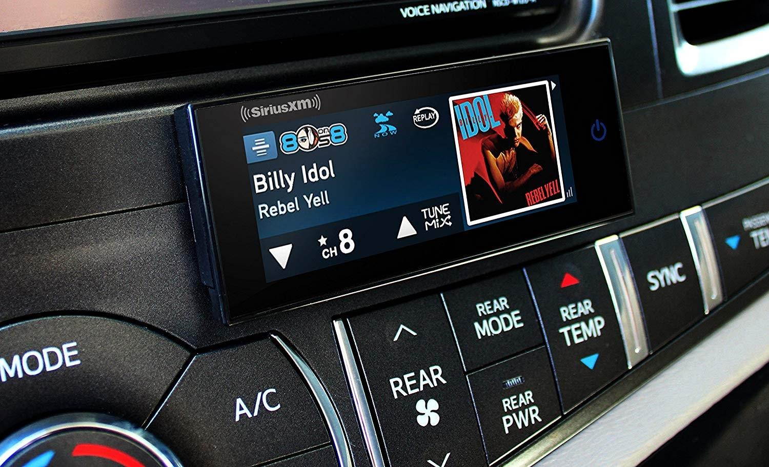 siriusxm commander touch fullcolor, touchscreen dashmounted radio