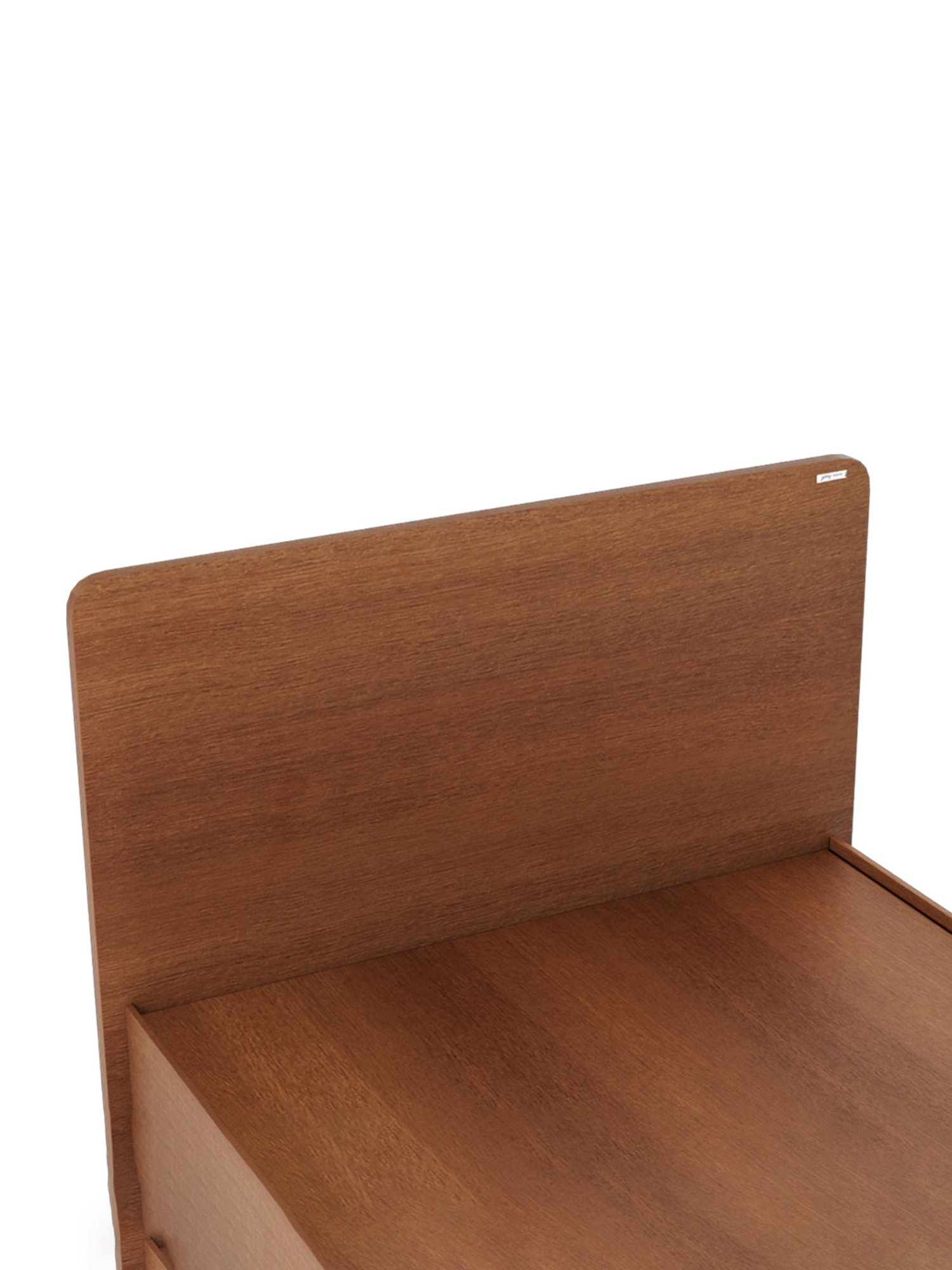 Nilkamal Riva Black Engineered Wood King Size Bed with Storage