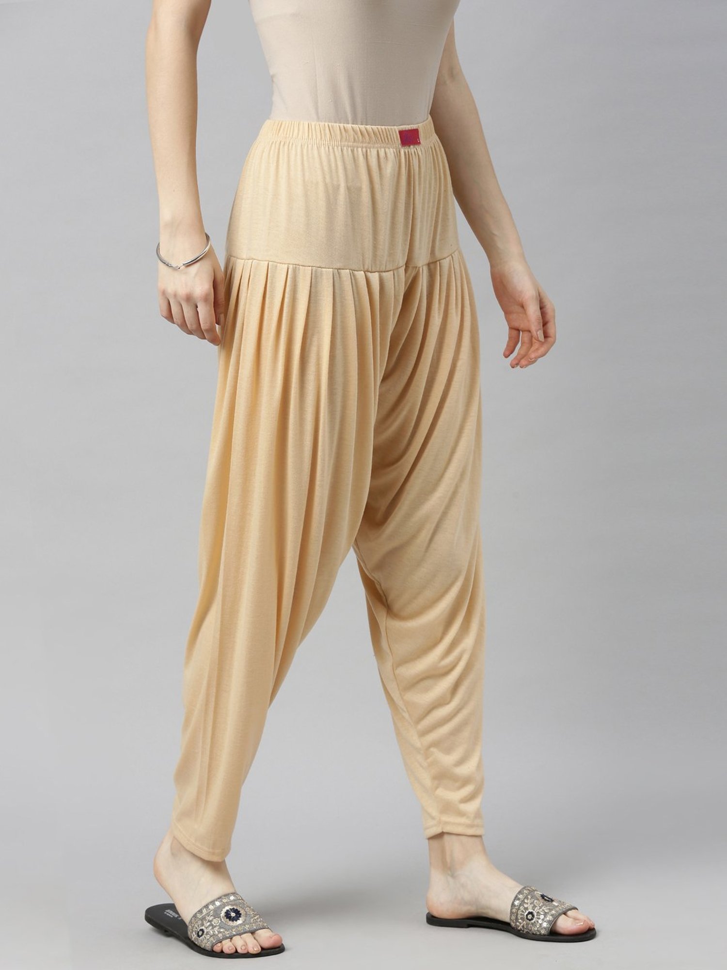 JCSS Beige Patiala Pants