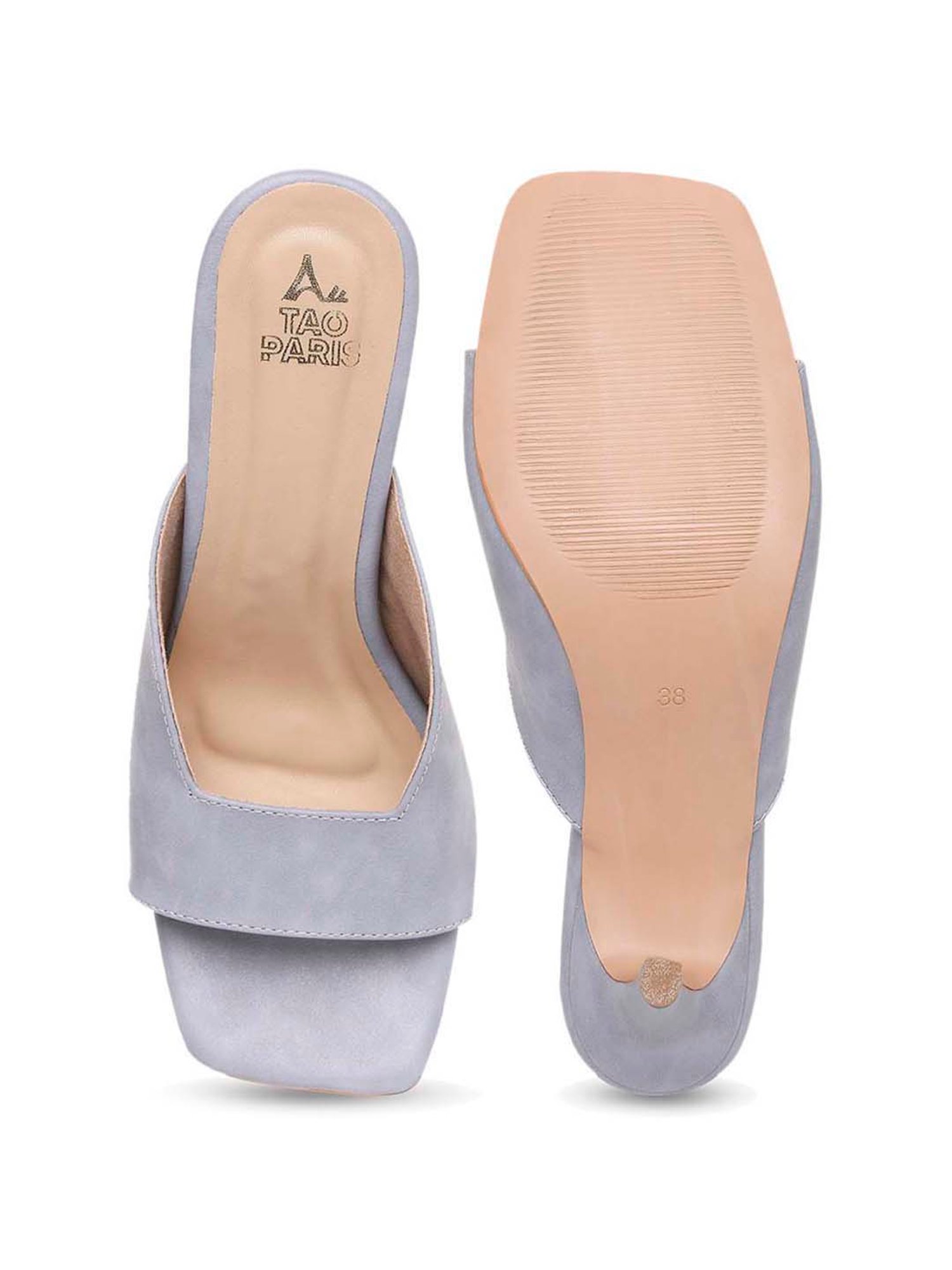 Tao Paris Women's Grey Casual Stilettos
