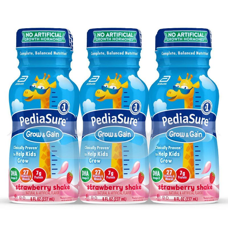 Pediasure Grow  Gain Strawberry Shake - 6pk/48 fl oz