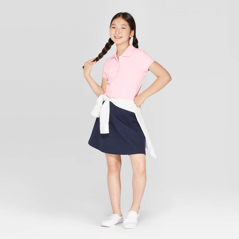 Dickies Girls' Performance Uniform Polo Shirt - Dark Navy S