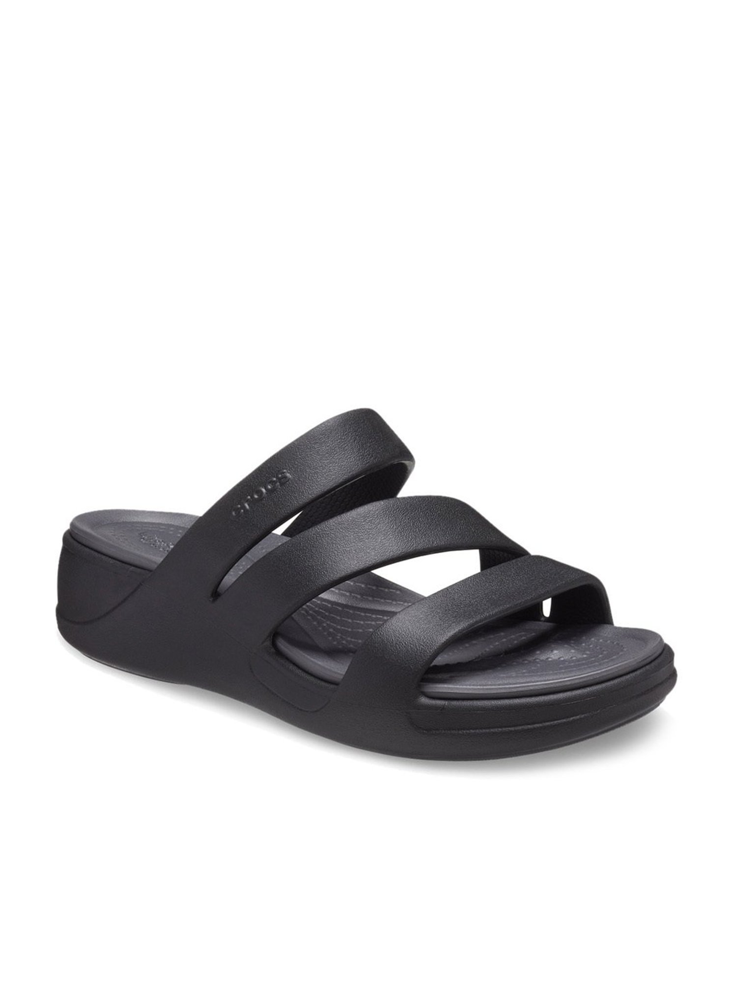 Crocs Women's Boca Black Casual Sandals
