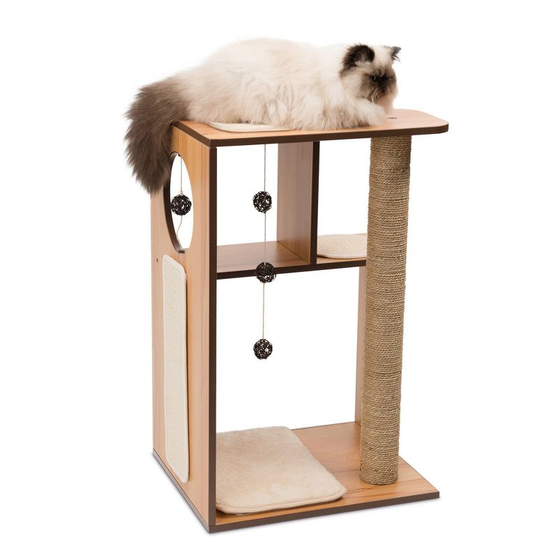 PETKIT Flying Fish Cat Scratcher - White/Blue
