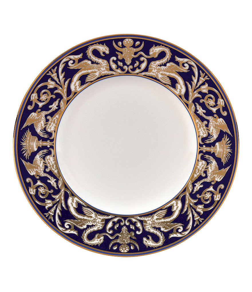 Wedgwood Renaissance Neoclassical Dragon Accent Salad Plate
