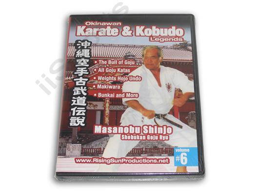 Okinawan Shobukan Goju Ryu Karate Kobudo Legends #6 DVD Masanobu Shinjo RS-0612