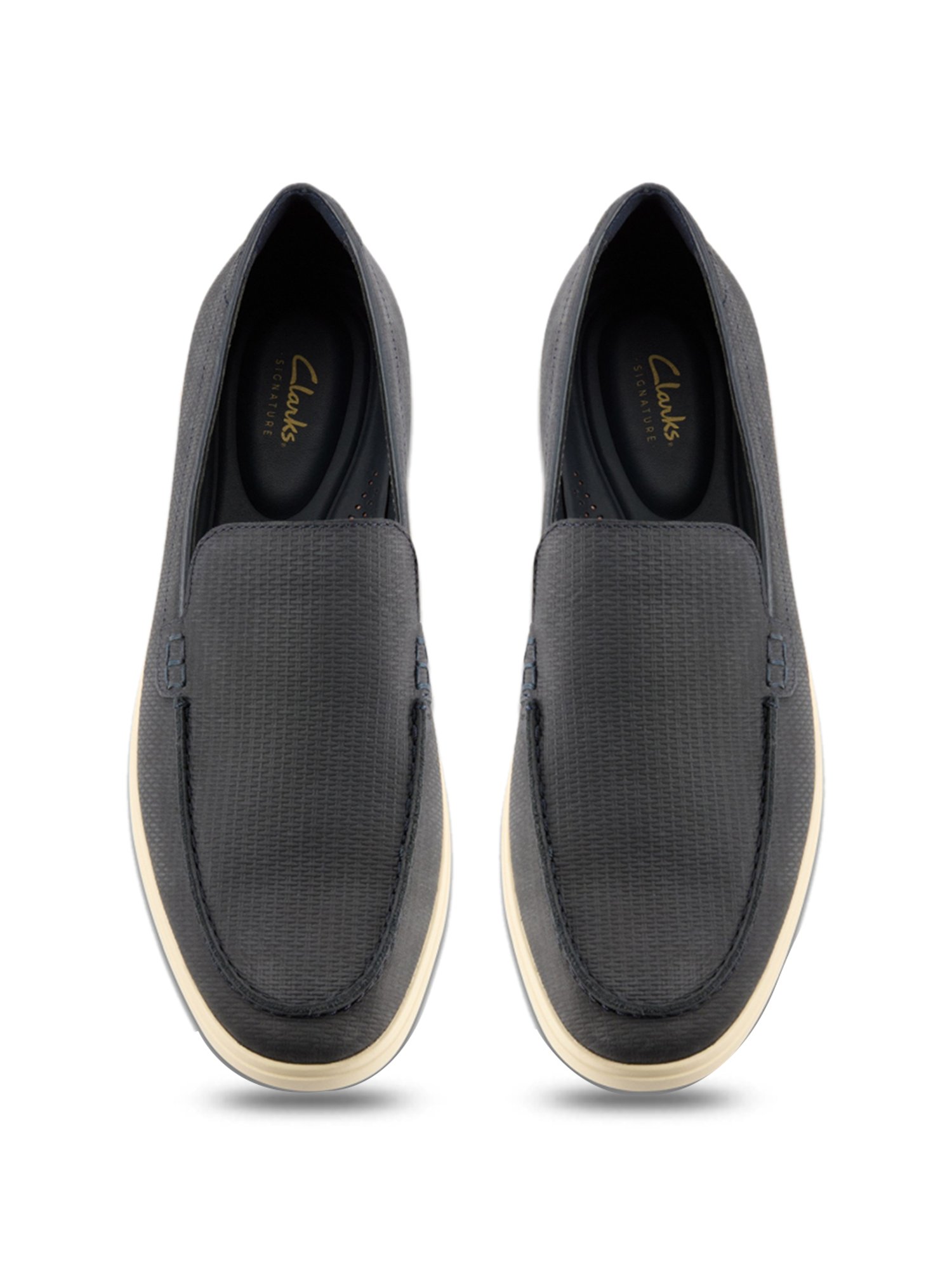 Clarks Men's Torford Navy Loafers