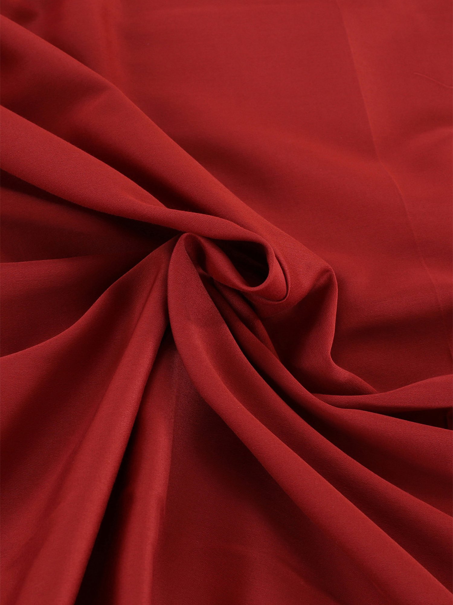 Maspar Red 300 TC Cotton Single Bed Sheet with 1 Pillow Cover