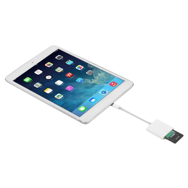 For Apple Port to SD Card Camera Memory Reader Adapter for iPhone