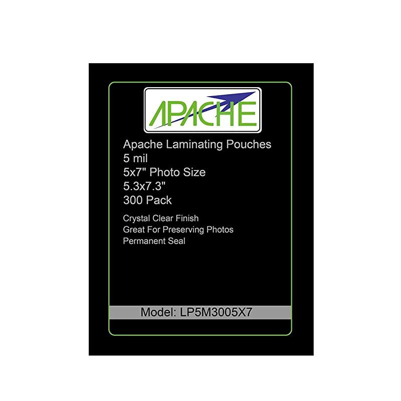 Laminating Pouches, 5 mil, Legal Size, 300 Pack