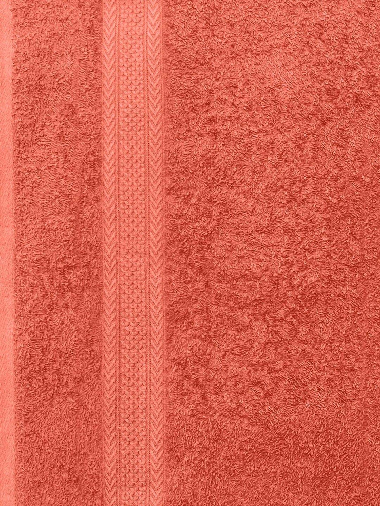 Raymond Home Fresh Orange 340 GSM Cotton Bath Towel