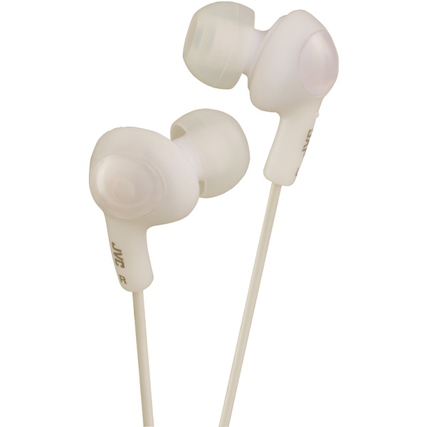 HA-FX5 Gumy Plus Inner-Ear Earbuds (White)