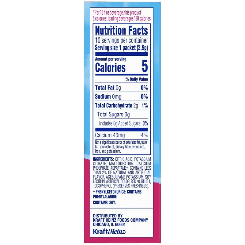 Crystal Light Raspberry Lemonade Drink Mix - 10pk/0.8oz