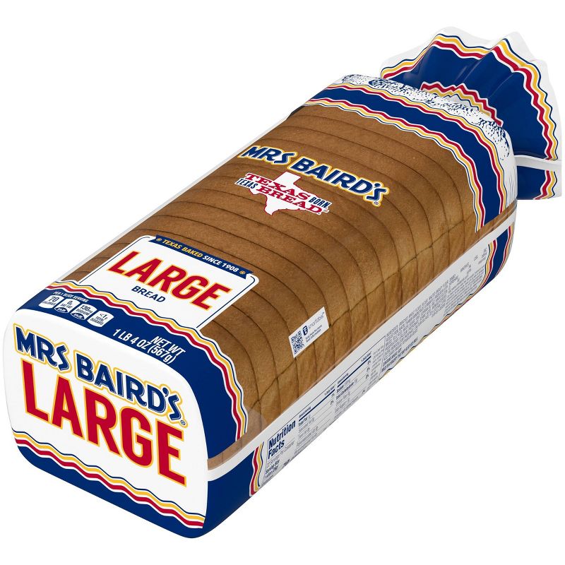 Mrs. Baird's Large White Bread - 20oz