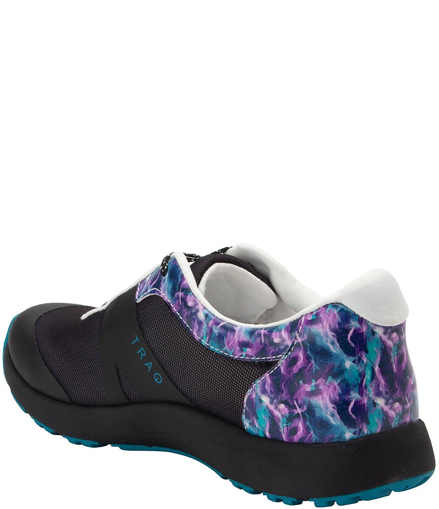 Traq by Alegria Intent Mesh Frequencies Lace-Up Pedometer Sneakers