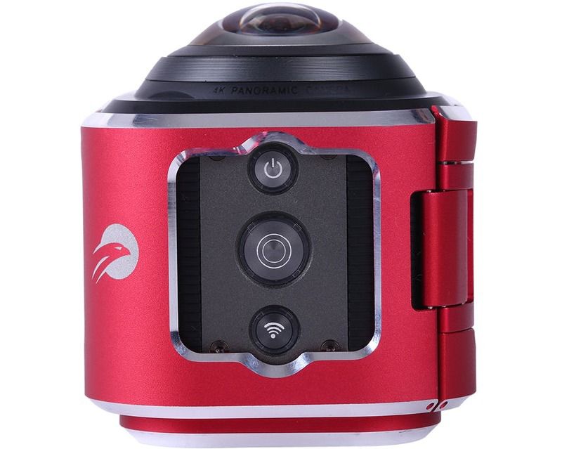 Camorama Hard Shell Metal Case - For Camera - Red - Damage Resistant - Aluminum Alloy, Metal, Stainless Steel
