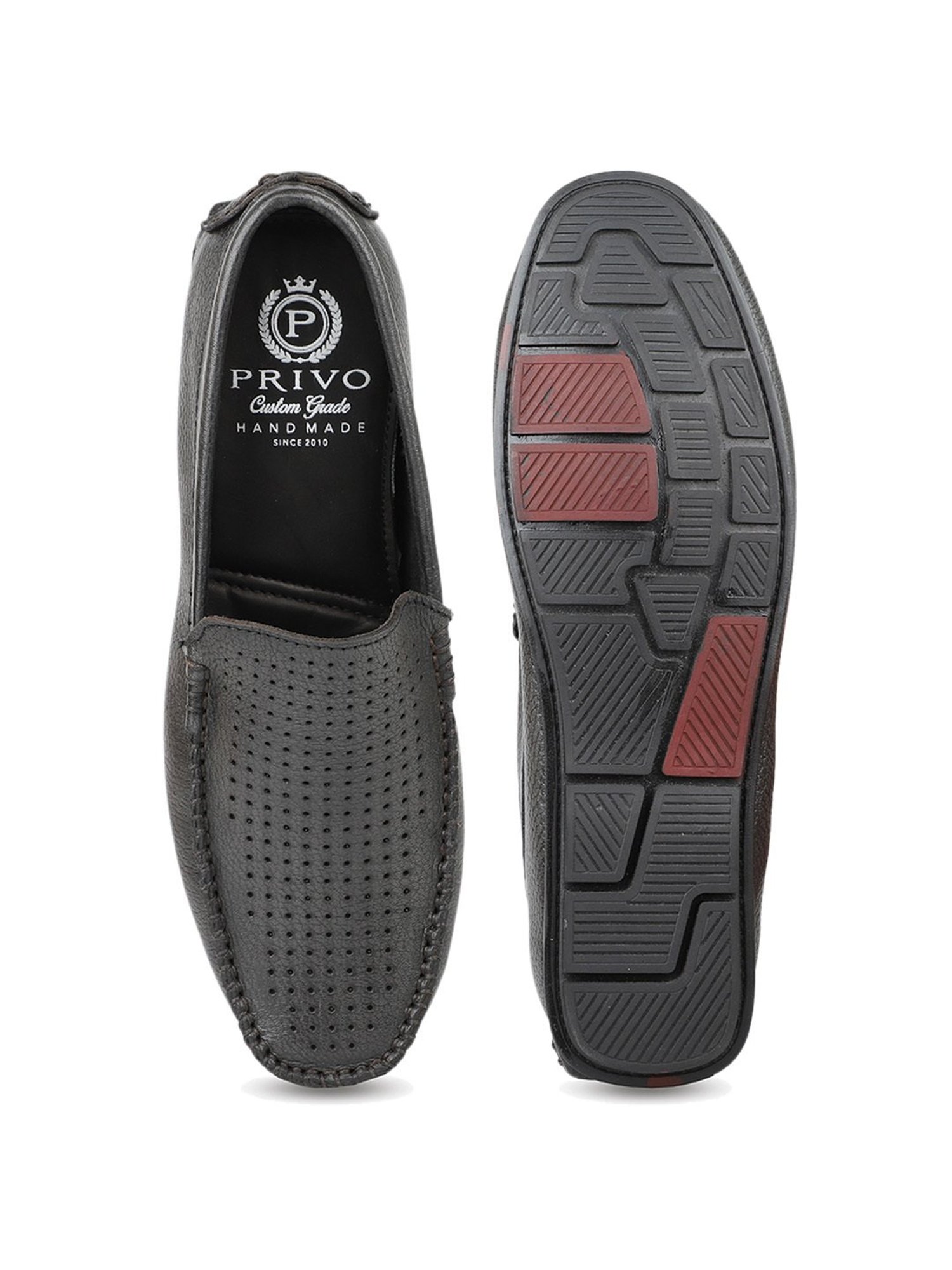 Privo by Inc.5 Men's Pewter Casual Loafers