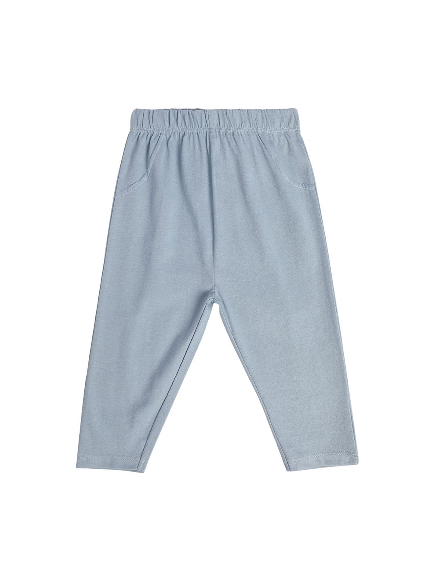 Ed-a-Mamma Baby Multicolor Solid Joggers (Pack Of 3)