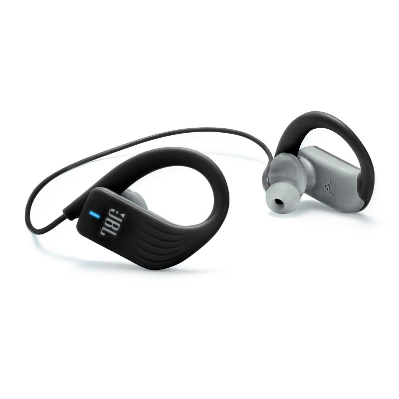 JBL Endurance Sprint Wireless Around-the-Ear Headphones- Black (JBLENDURSPRINTBLK)