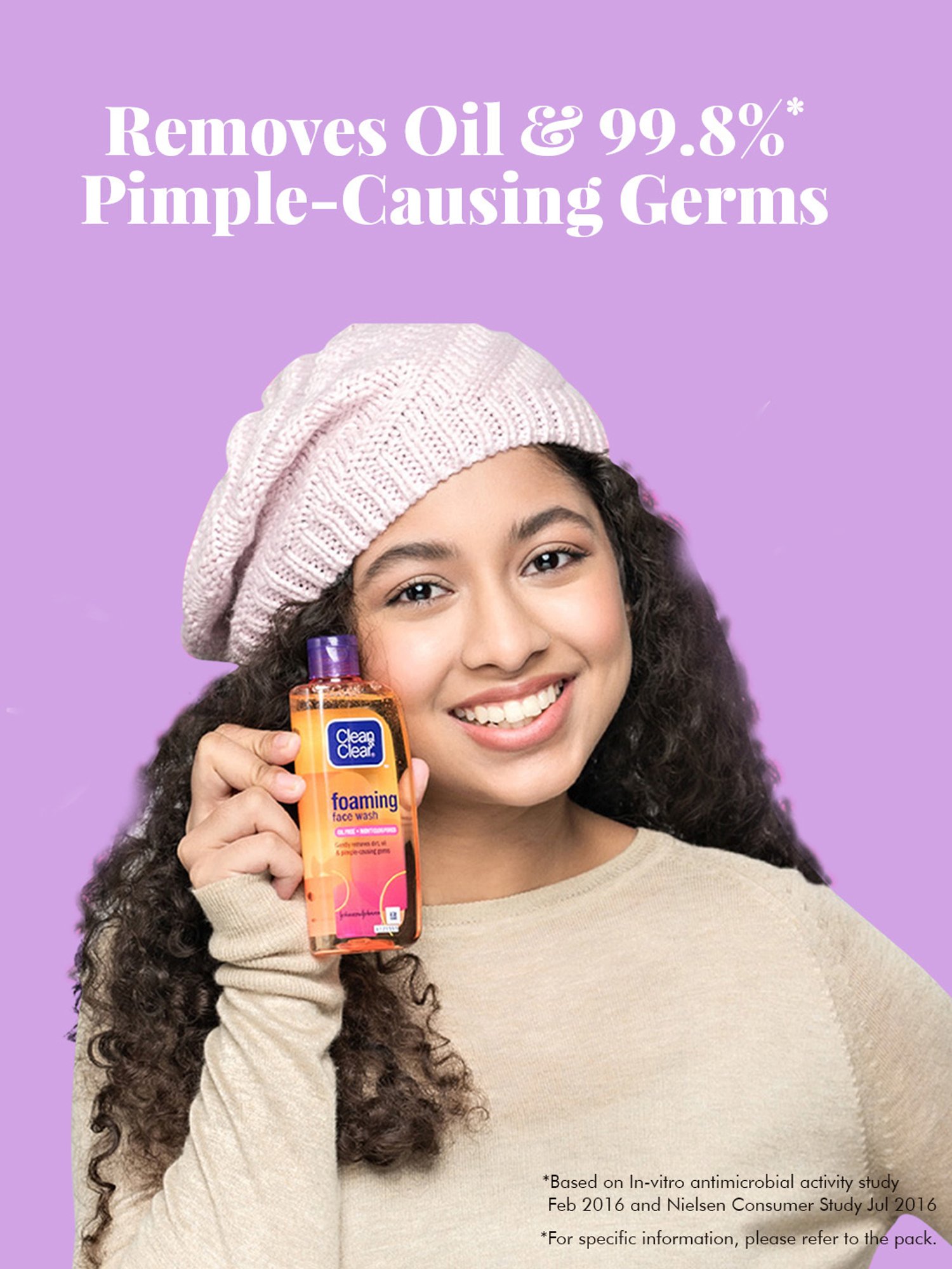 Clean & Clear Foaming Face Wash - 150 ml