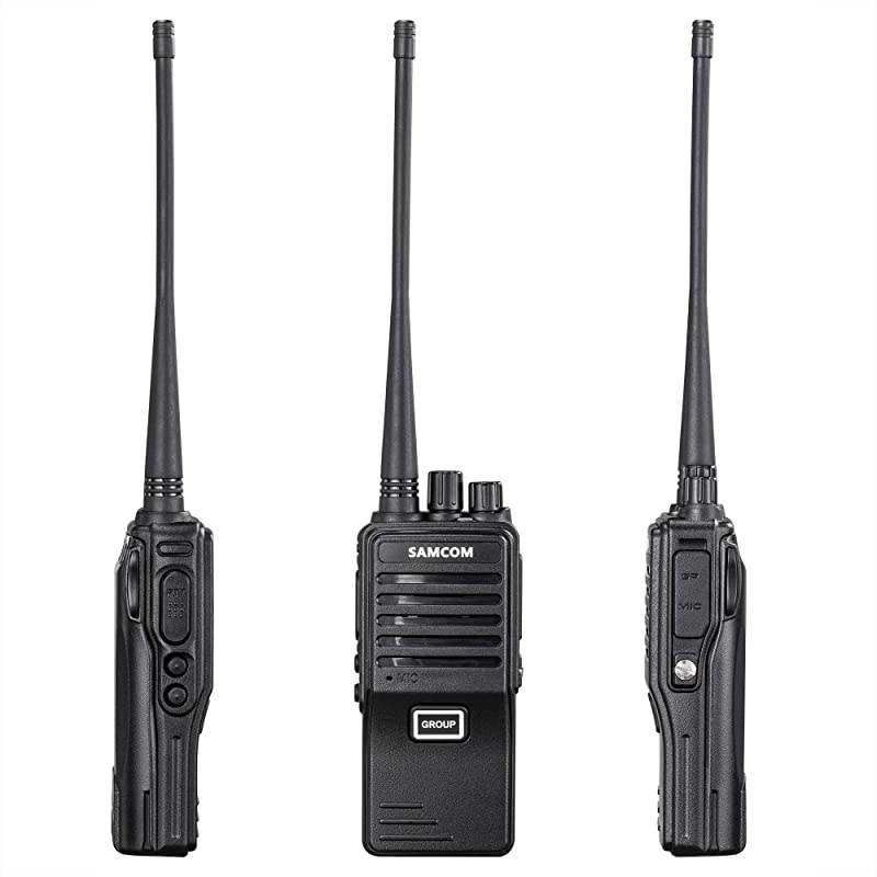 FPEN10A 20 Channels 2 Way Radio with Group Talk Function, UHF Long Range Handheld Walkie Talkie 2 Watts (20)