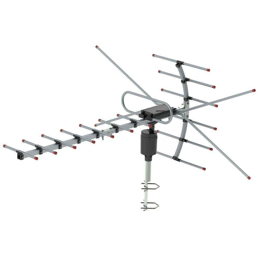 200Mile 1080P Outdoor Amplified TV Antenna Digital Signal HD Install-free UHFVHF
