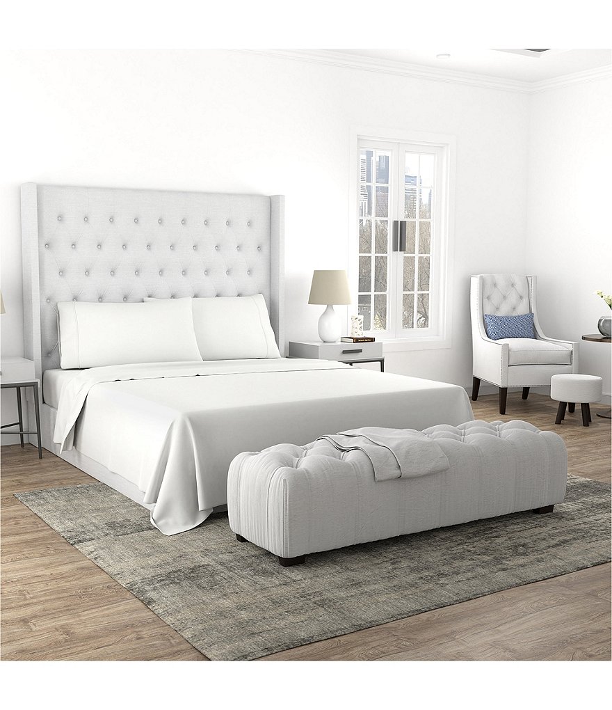 2 Pcs Standard 20"x26" Silk Satin Silky for Hair and Skin Pillowcase Black  - PiccoCasa