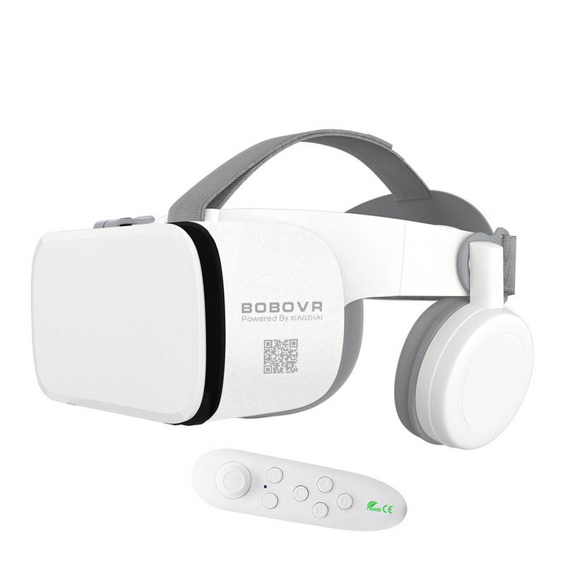 BOBOVR Z6 3D VR Headset Helmet Bluetooth Virtual Reality Glasses Google Cardboard For Smartphones Goggles Viar Binoculars