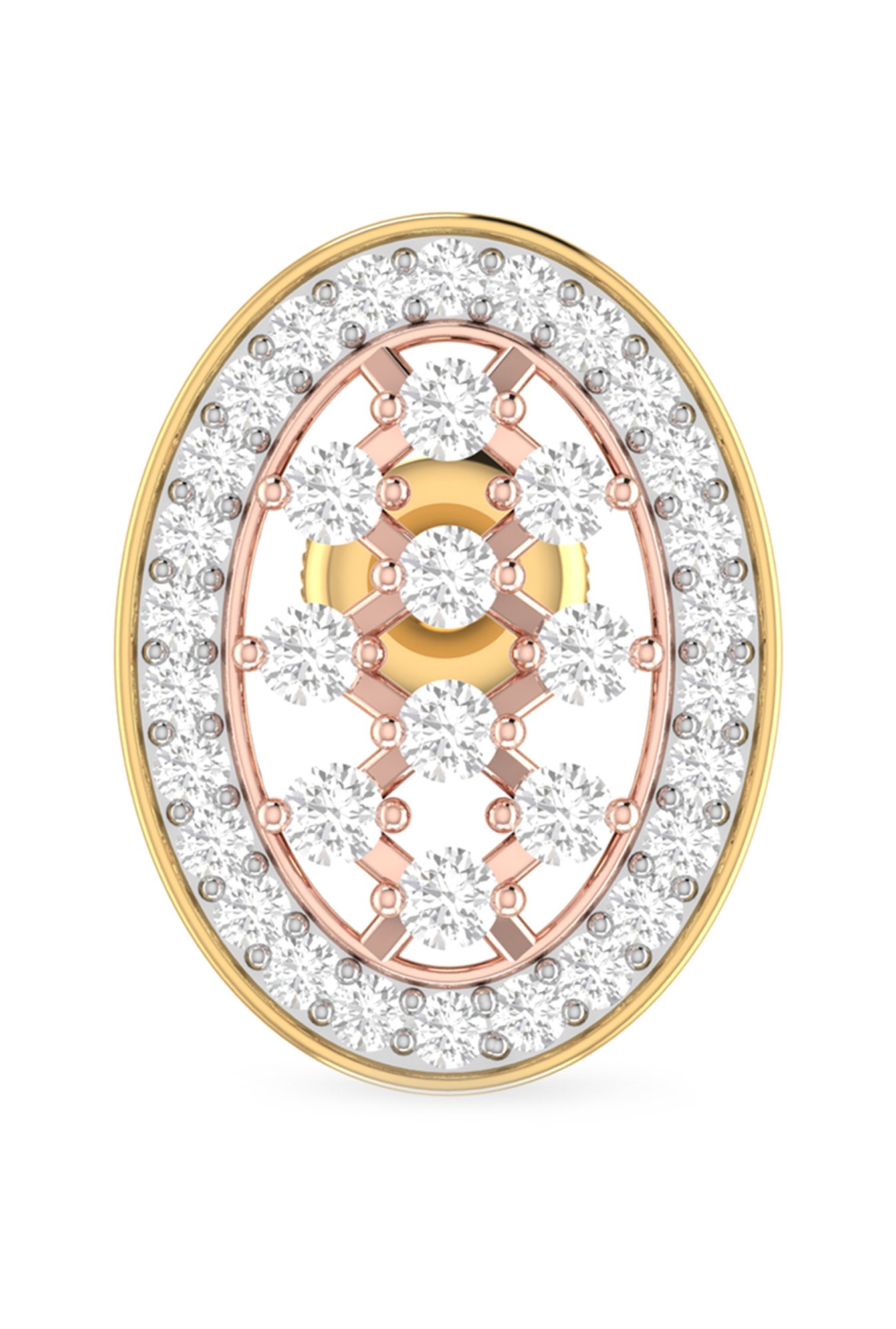 PC Jeweller Steiner 22 kt Gold Earrings